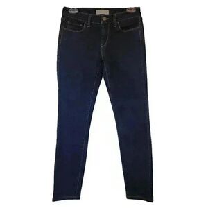 Banana Republic Women's Dark Blue Wash Cotton/Poly/Spandex Skinny Fit Jeans